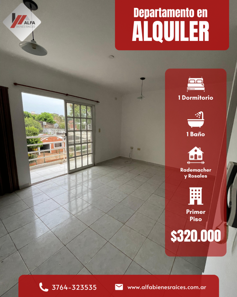 ALQUILO DEPARTAMENTO 