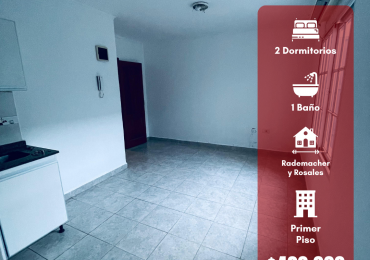 ALQUILO DEPTO 2 DORMITORIOS 